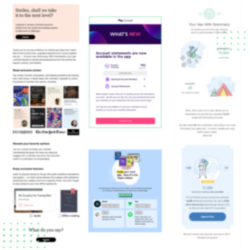 Activate customers and leads through welcome education email series.